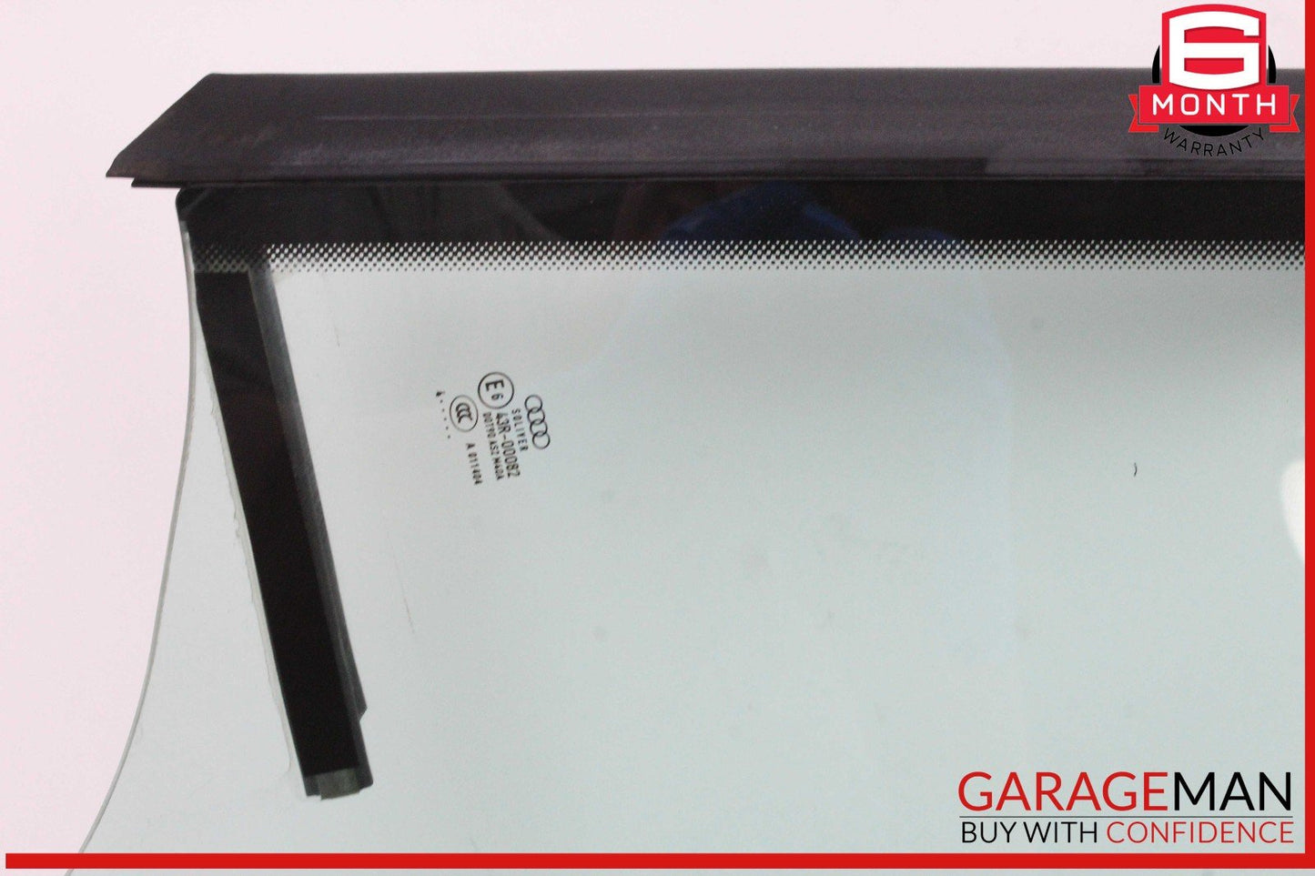 10-17 Audi A5 Convertible Rear Left Quarter Window Glass OEM