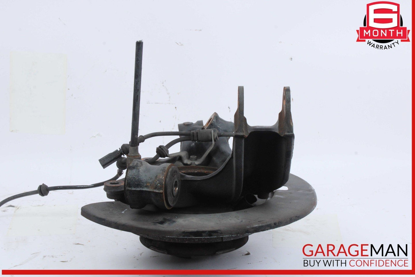 03-10 Porsche Cayenne S 955 957 Rear Right Spindle Knuckle Wheel Hub Bearing OEM