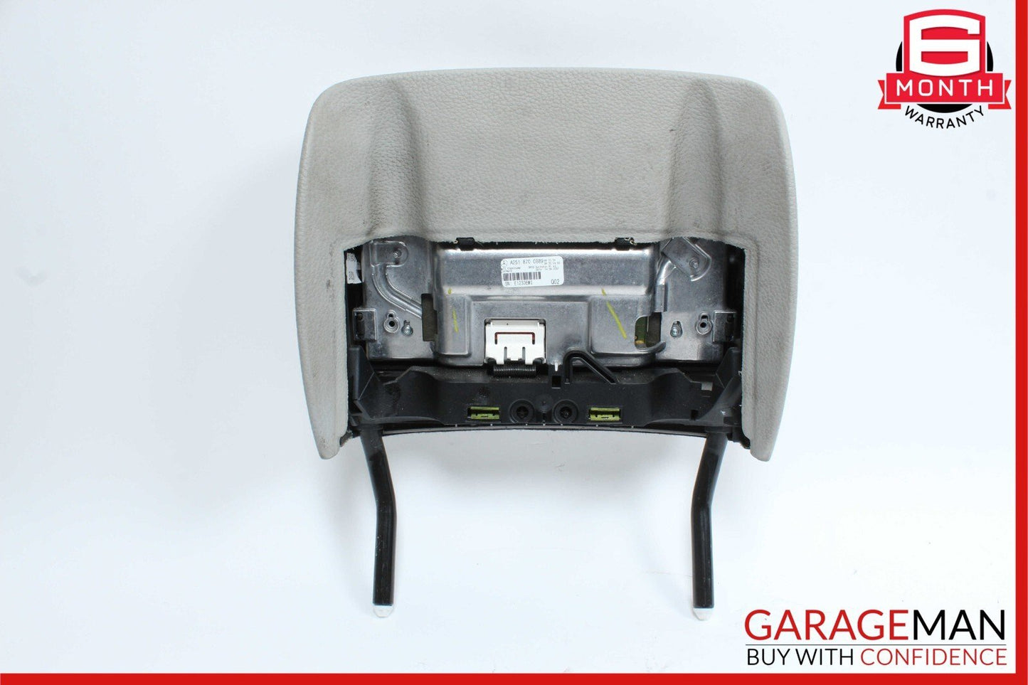 07-12 Mercedes GL450 R320 ML450 Seat Headrest Screen Monitor Display Trim Gray