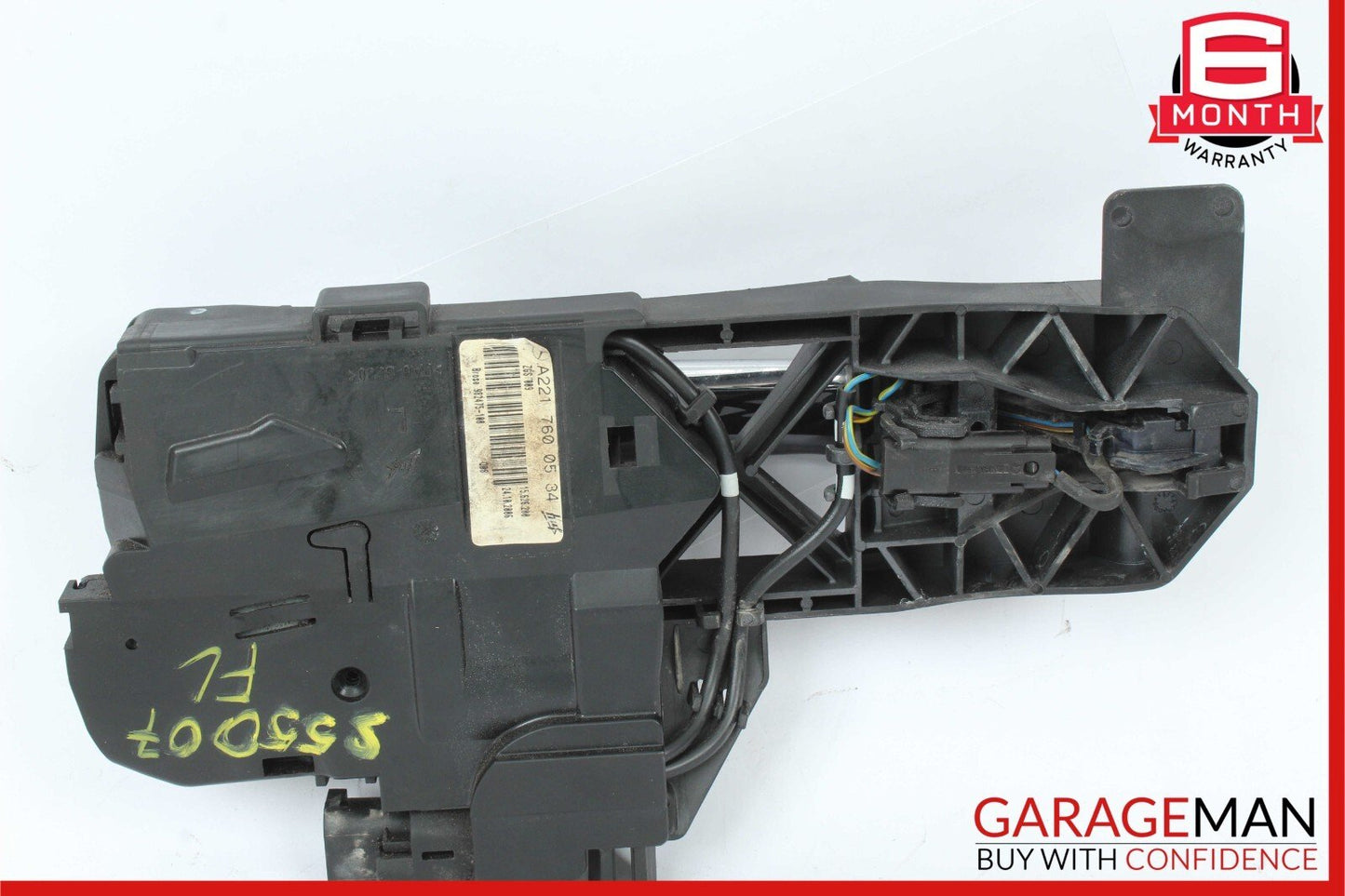 07-13 Mercedes W221 S550 S400 Front Left Exterior Door Handle Keyless Go OEM