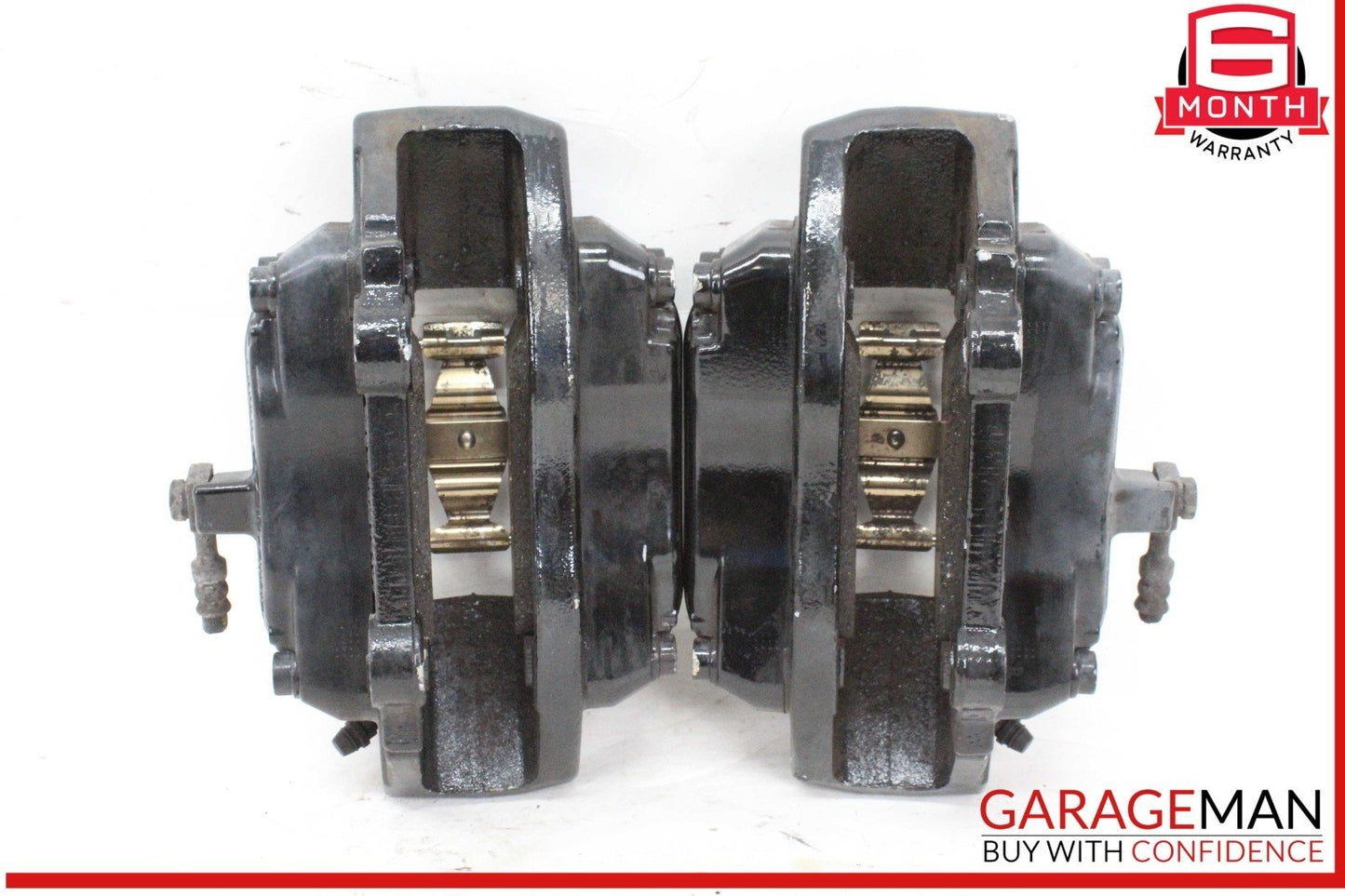 04-17 Maserati Quattroporte Front Left & Right Brake Caliper Calipers Set OEM