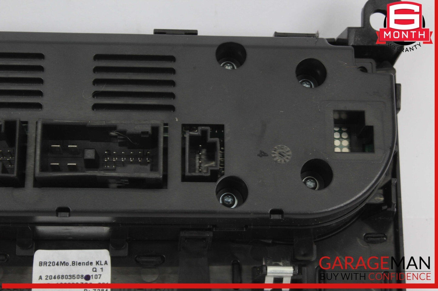 12-14 Mercedes W204 C250 C63 AMG C300 AC A/C Heater Climate Control w/ Trim OEM