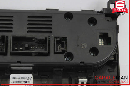 12-14 Mercedes W204 C250 C63 AMG C300 AC A/C Heater Climate Control w/ Trim OEM