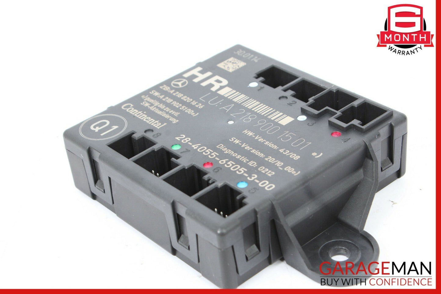 08-15 Mercedes W204 C300 C350 Rear Right Passenger Side Door Control Module OEM