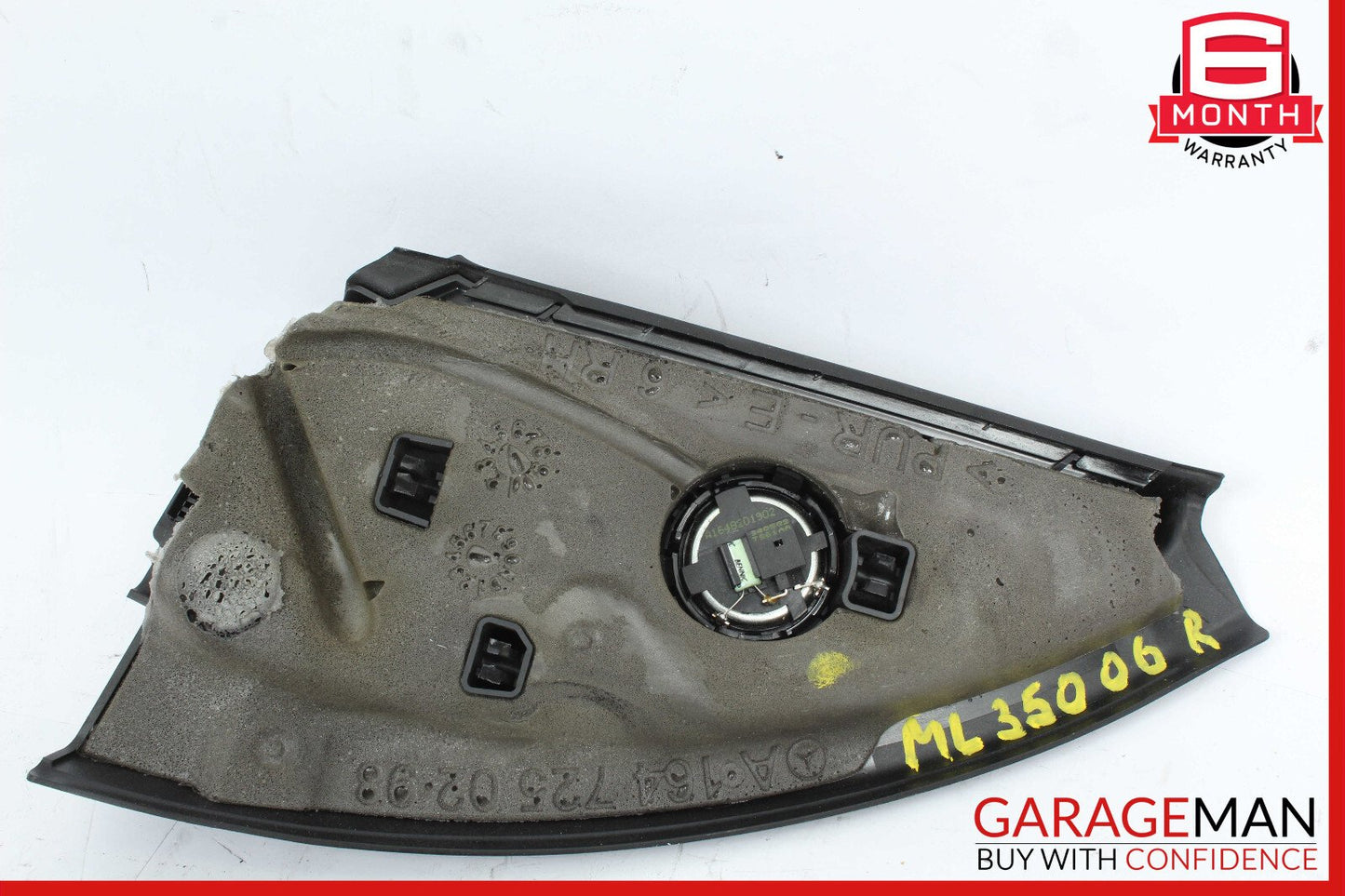 06-12 Mercedes W164 ML350 GL350 Speaker Door Mirror Cover Front Right Side OEM
