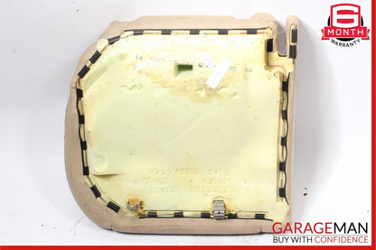 06-11 Mercedes CLS500 CLS550 Rear Left Lower Bottom Seat Cushion Cover Brown