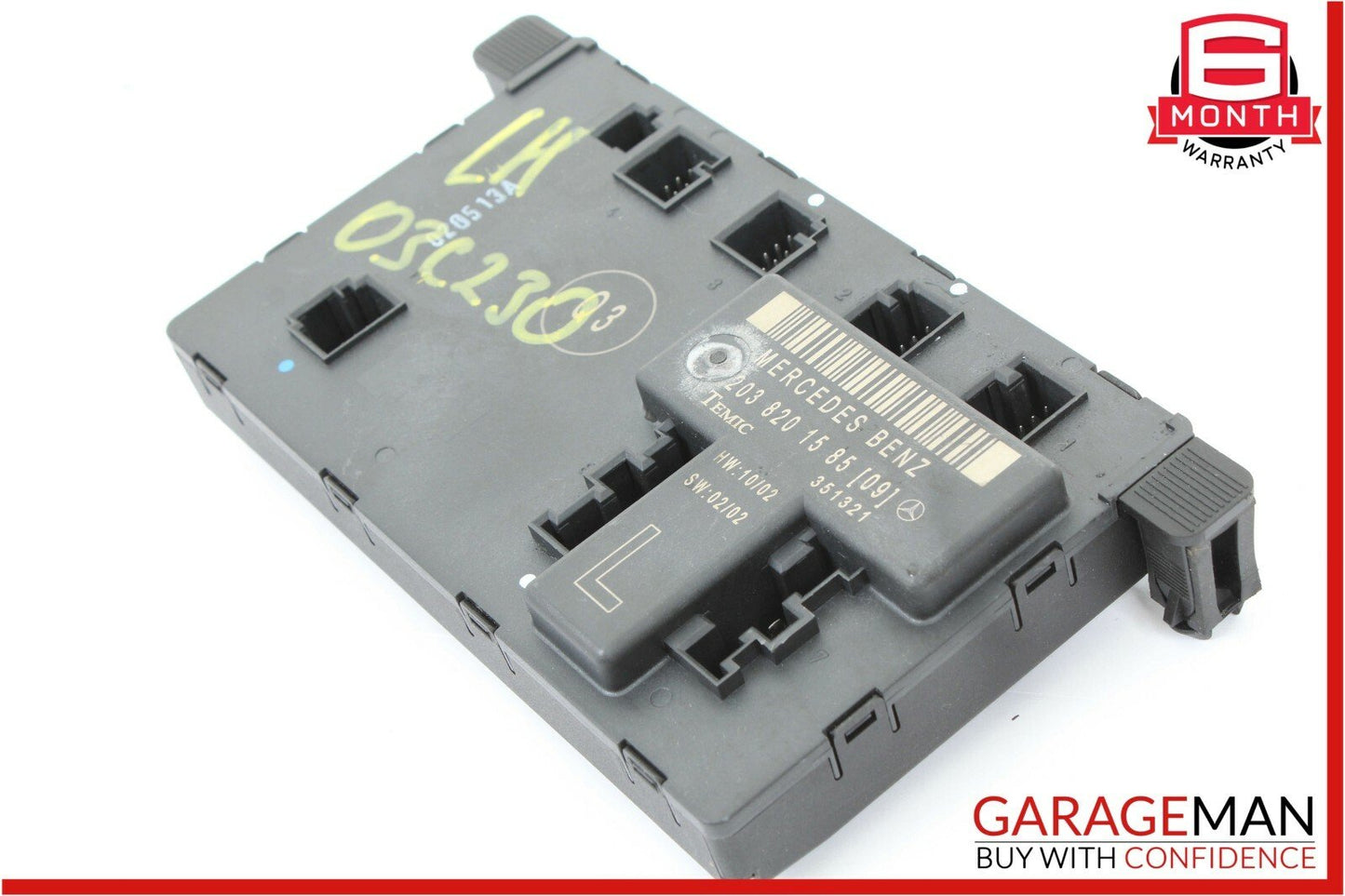 01-07 Mercedes W203 C230 C280 C320 Front Left Side Door Control Module OEM