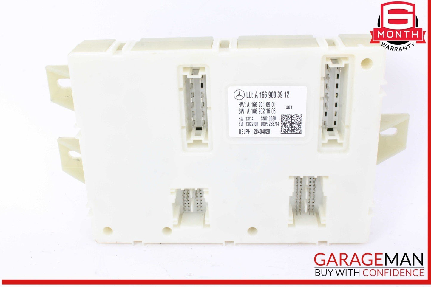 13-19 Mercedes X166 GL450 4MATIC Rear SAM Module Control Unit Signal Acquisition