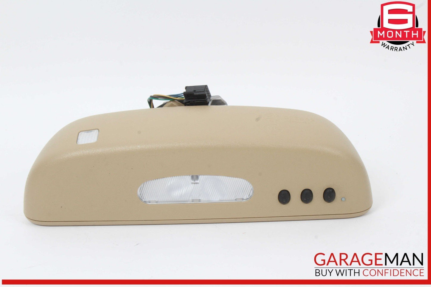 07-09 Mercedes W211 E350 E63 AMG Interior Top Upper Rear View Mirror Brown OEM