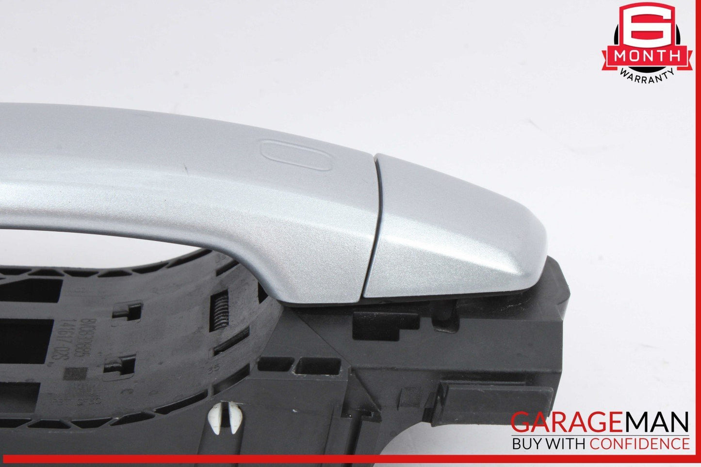 15-20 Audi A3 S3 RS3 Rear Left Driver Side Exterior Door Handle Silver OEM