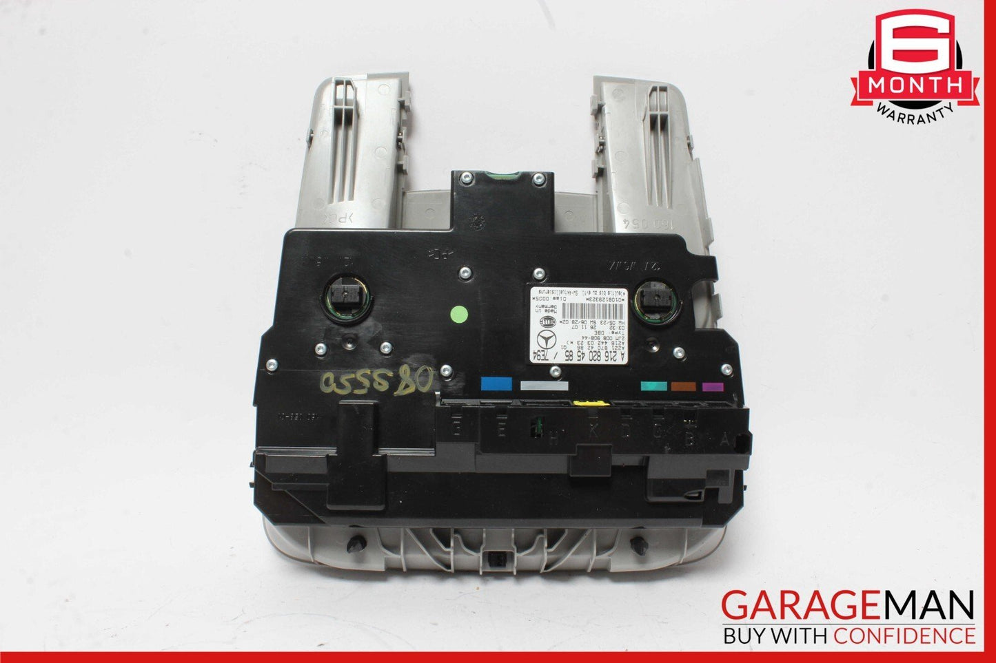07-10 Mercedes W221 S550 CL550 Overhead Dome Light Sunroof Control Grey OEM
