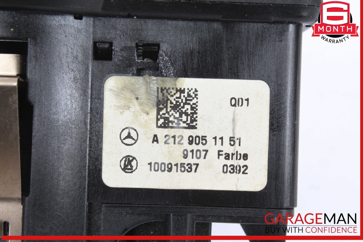 12-18 Mercedes W218 CLS500 CLS550 Headlight Light Switch Control Module OEM
