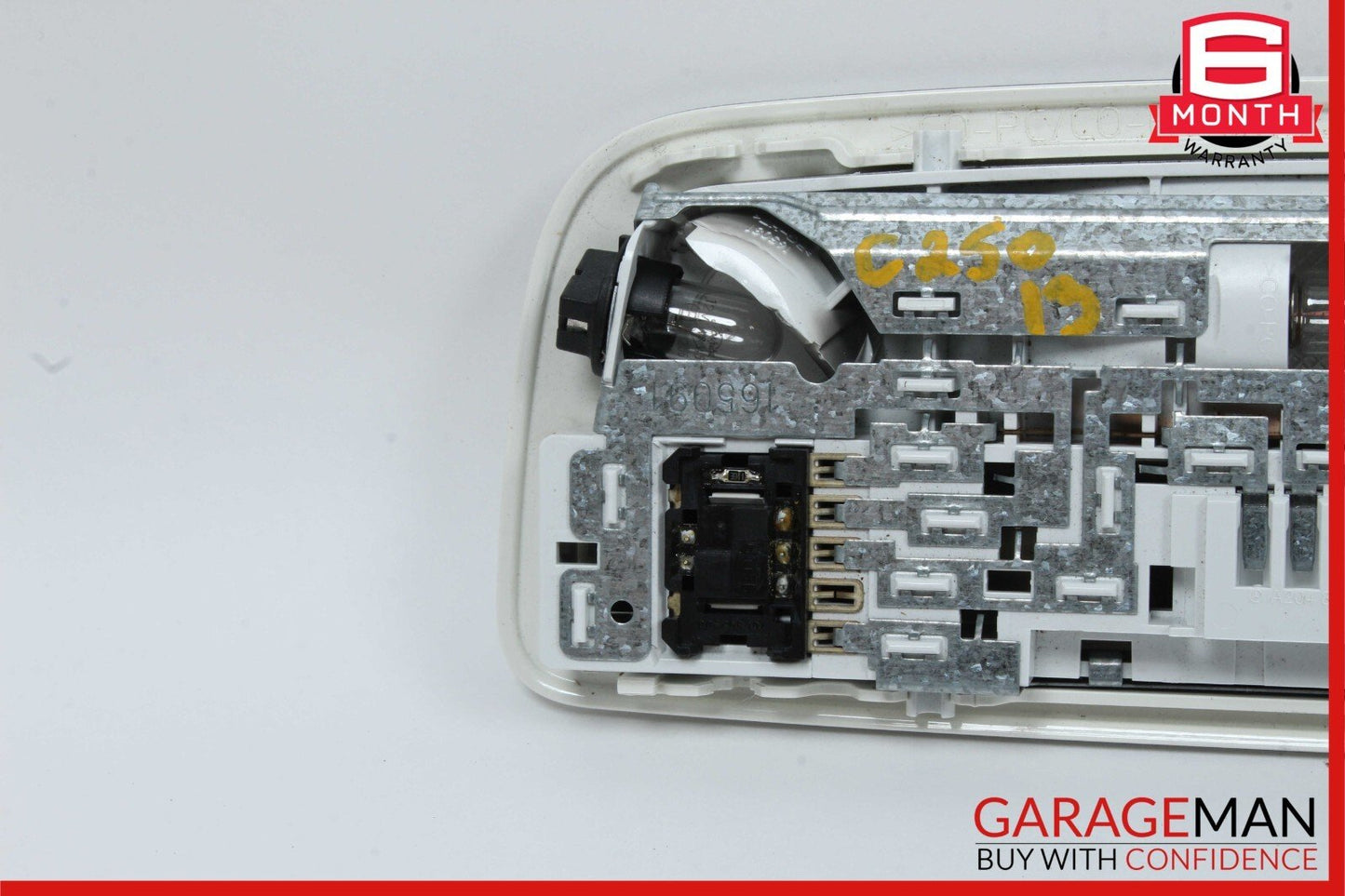 08-21 Mercedes W204 C250 GLK350 GL550 Rear Overhead Dome Light Beige OEM