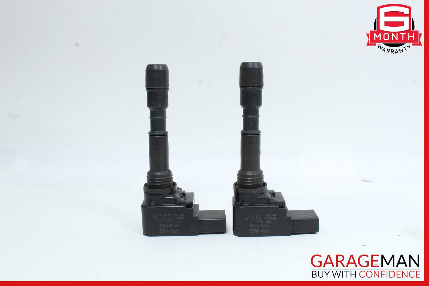 12-18 Audi A7 TFSI Spark Plug Cap Ignition Coil Set of 2 Pc OEM