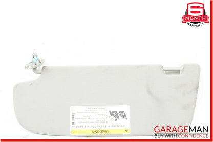 07-13 Mercedes W221 S550 Sun Visor Sunvisor Shade Cover Right Side Gray OEM