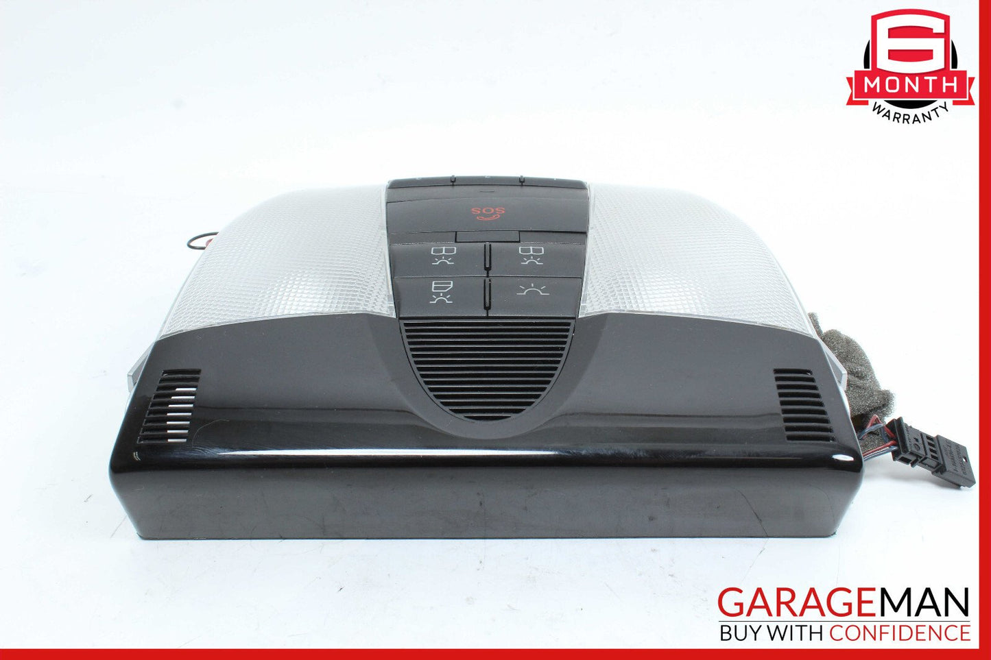 05-11 Mercedes R171 SLK350 SLK280 Overhead Reading Dome Light Lamp Black OEM