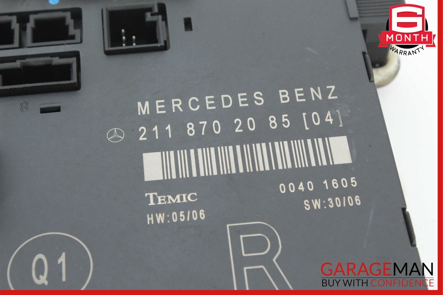 03-09 Mercedes W211 E320 E350 E550 Front Right Side Door Control Module Unit