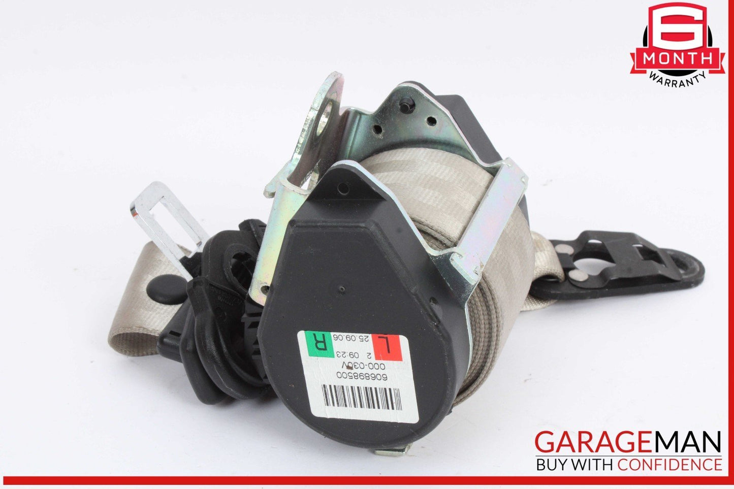 07-15 Audi Q7 Rear Left or Rear Right Side 3rd Third Row Seat Belt Retractor OEM