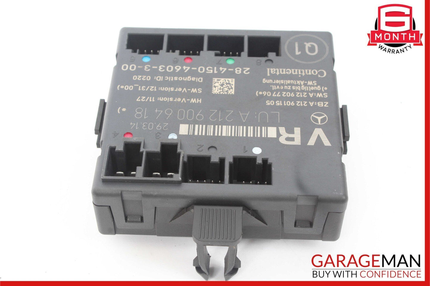 08-14 Mercedes W204 C300 C350 Front Right Door Control Module 2129006418 OEM