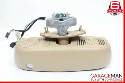 10-13 Mercedes W221 S400 S65 AMG Interior Top Upper Rear View Mirror Beige OEM
