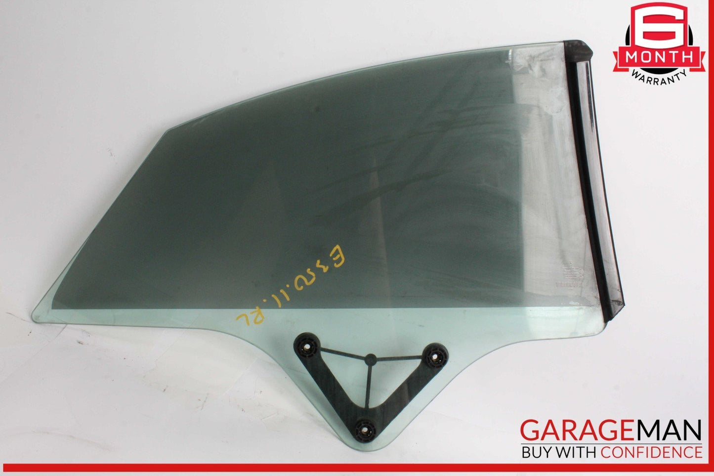 11-17 Mercedes W207 E350 Convertible Rear Left Side Quarter Door Window Glass