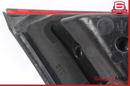 14-20 Maserati Quattroporte M156 Rear Right Side Inner Tail Light Lamp OEM
