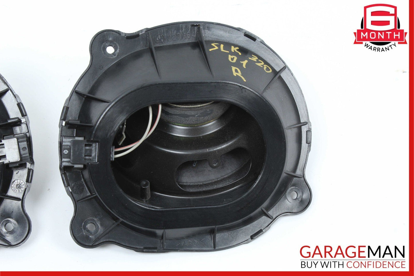 97-04 Mercedes R170 SLK320 Rear Right & Left Door Sound Speakers Set of 2 Pc OEM
