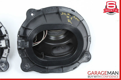 97-04 Mercedes R170 SLK320 Rear Right & Left Door Sound Speakers Set of 2 Pc OEM