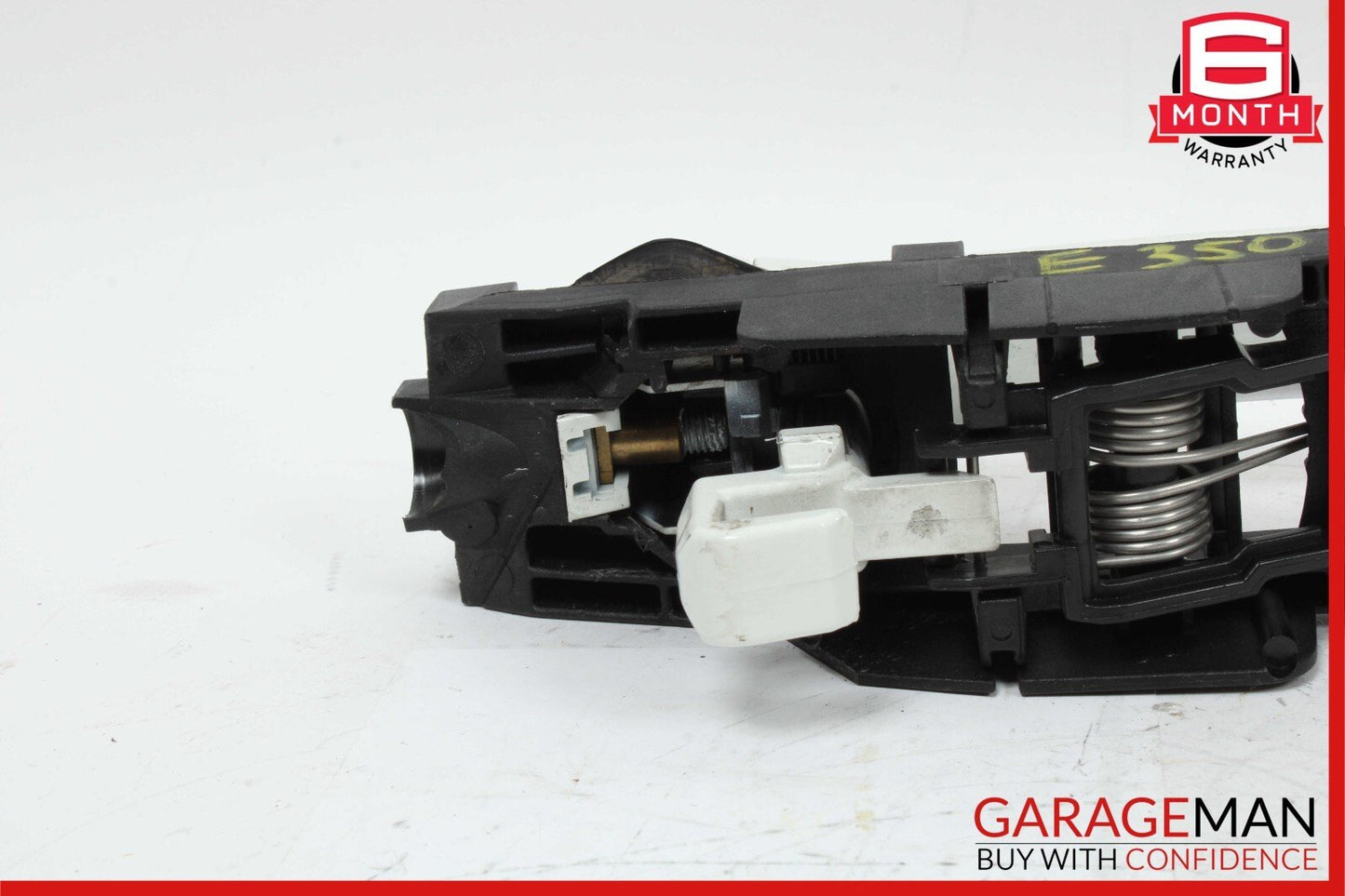 03-09 Mercedes W211 E320 E350 E500 E63 Rear Right Exterior Door Handle White