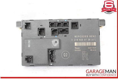 06-11 Mercedes W219 CLS500 CLS550 Front Right Door Control Module 2198200726 OEM