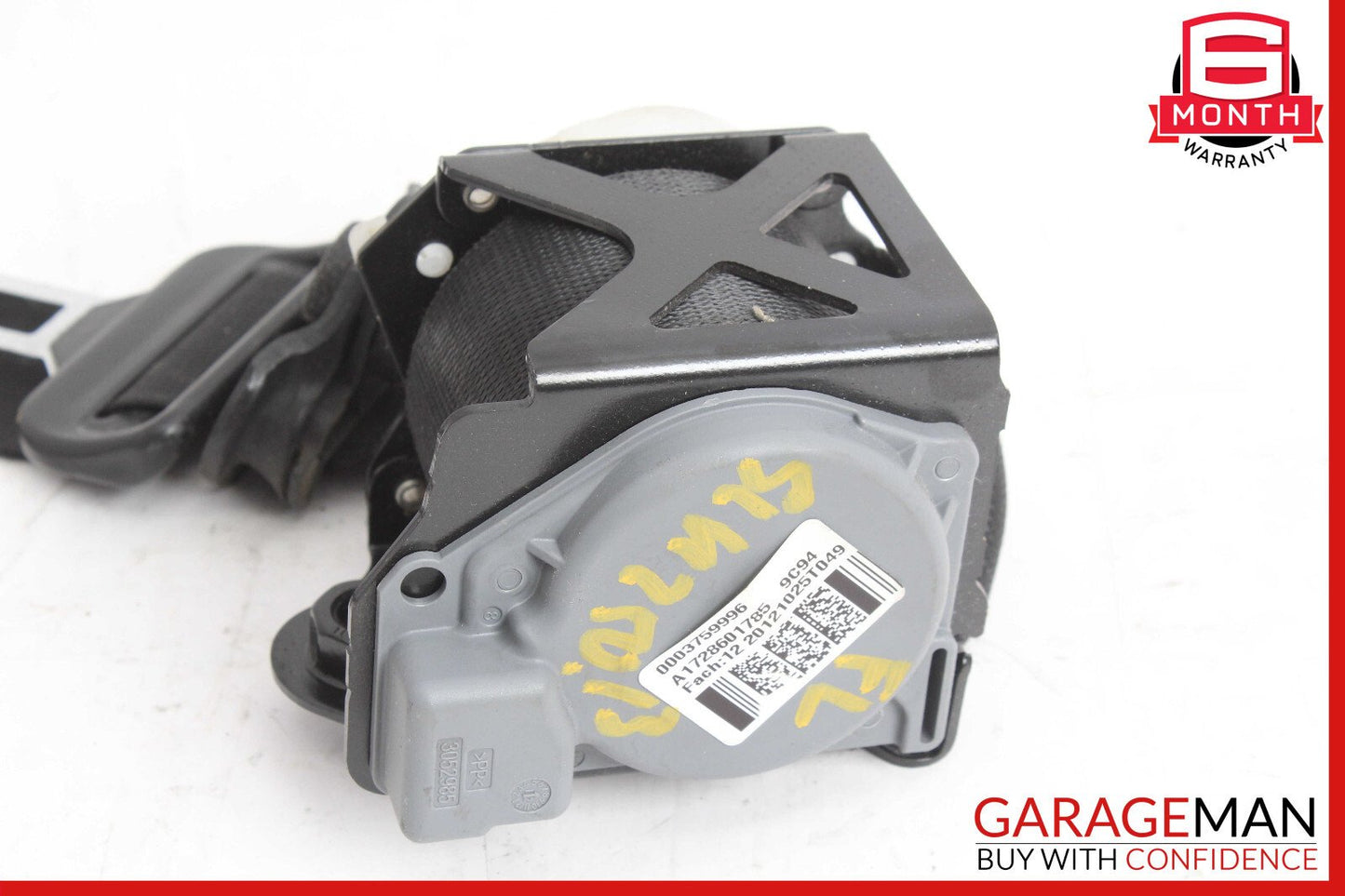 12-20 Mercedes R172 SLK250 Front Left Side Seat Belt Seatbelt Retractor OEM