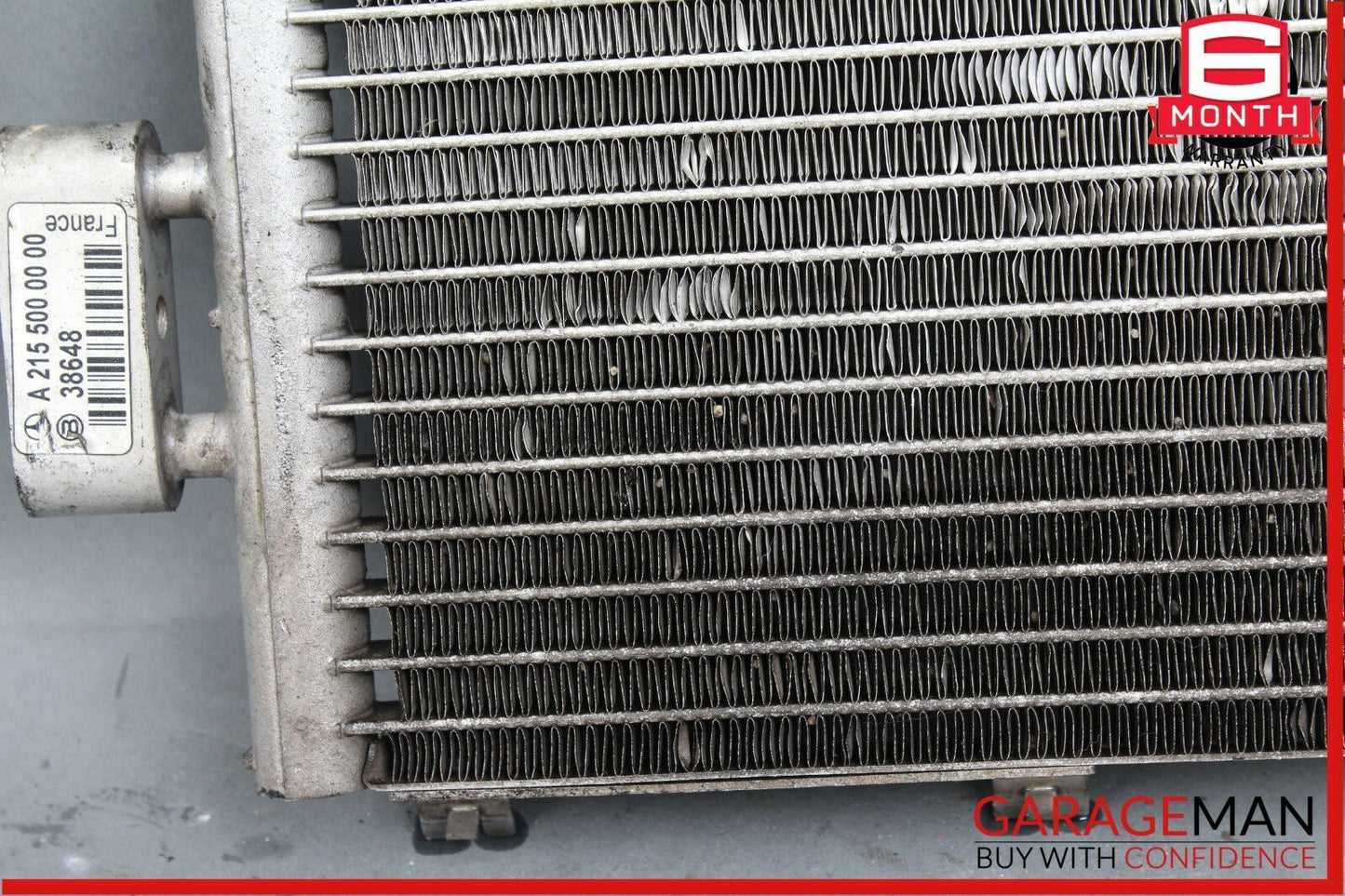 00-06 Mercedes CL500 SL500 S500 Hydraulic Suspension ABC Oil Cooler Radiator OEM