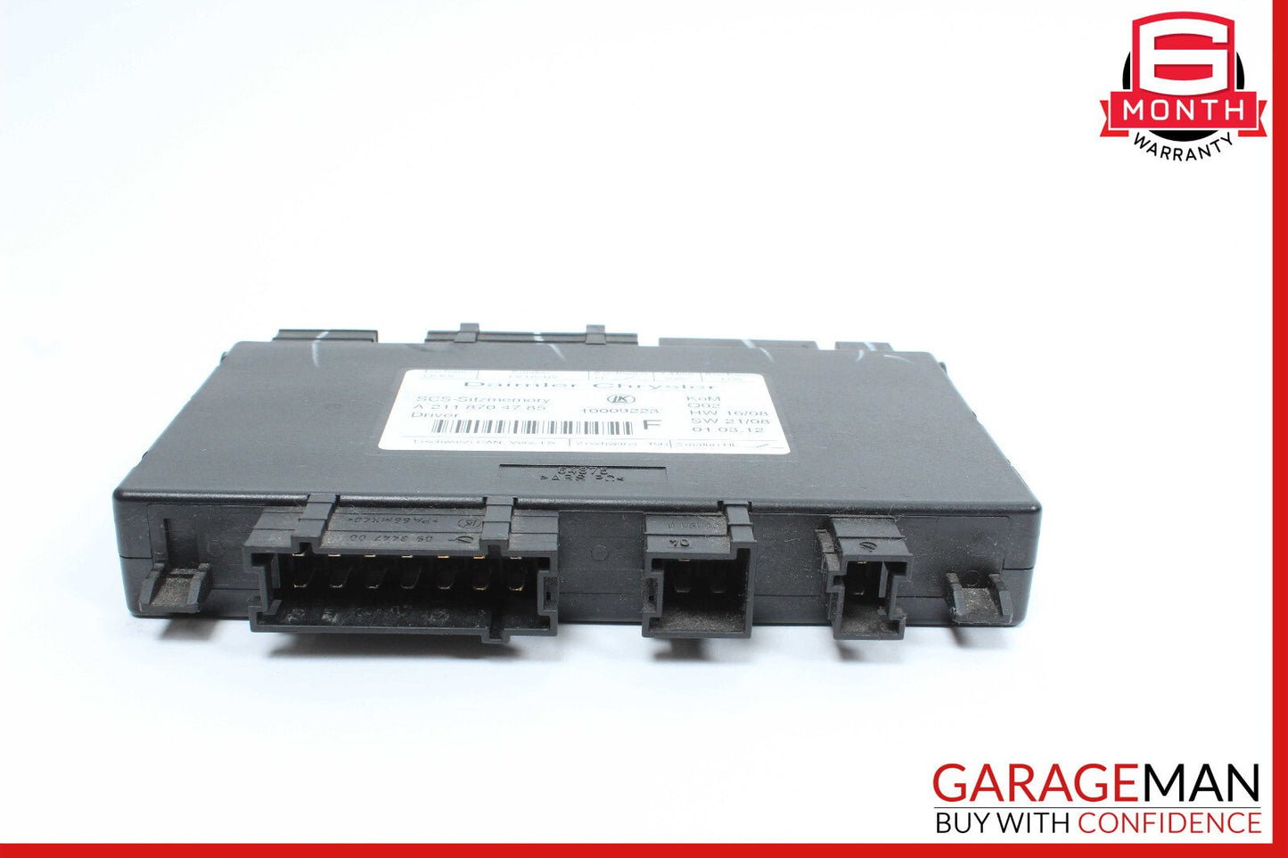 03-12 Mercedes X164 GL450 ML63 R350 SLK350 Seat Control Module Left Side OEM