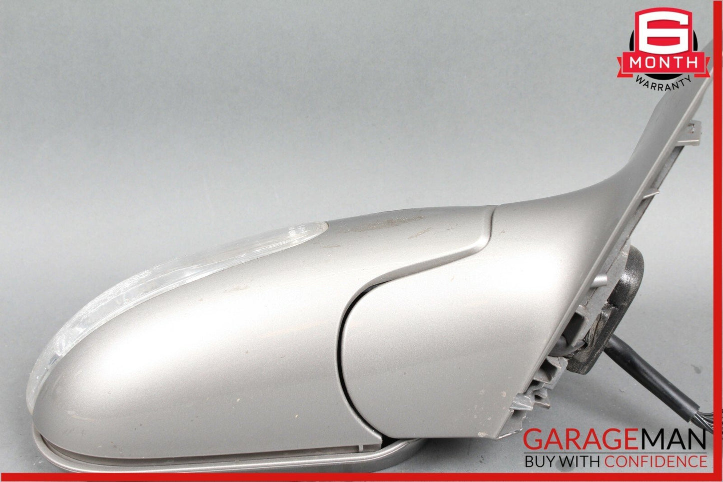 03-09 Mercedes W209 CLK350 CLK55 AMG Front Right Side Mirror Rear View Silver