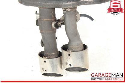14-17 Maserati Quattroporte SQ4 Rear Right & Left Exhaust Muffler Dual Tip OEM