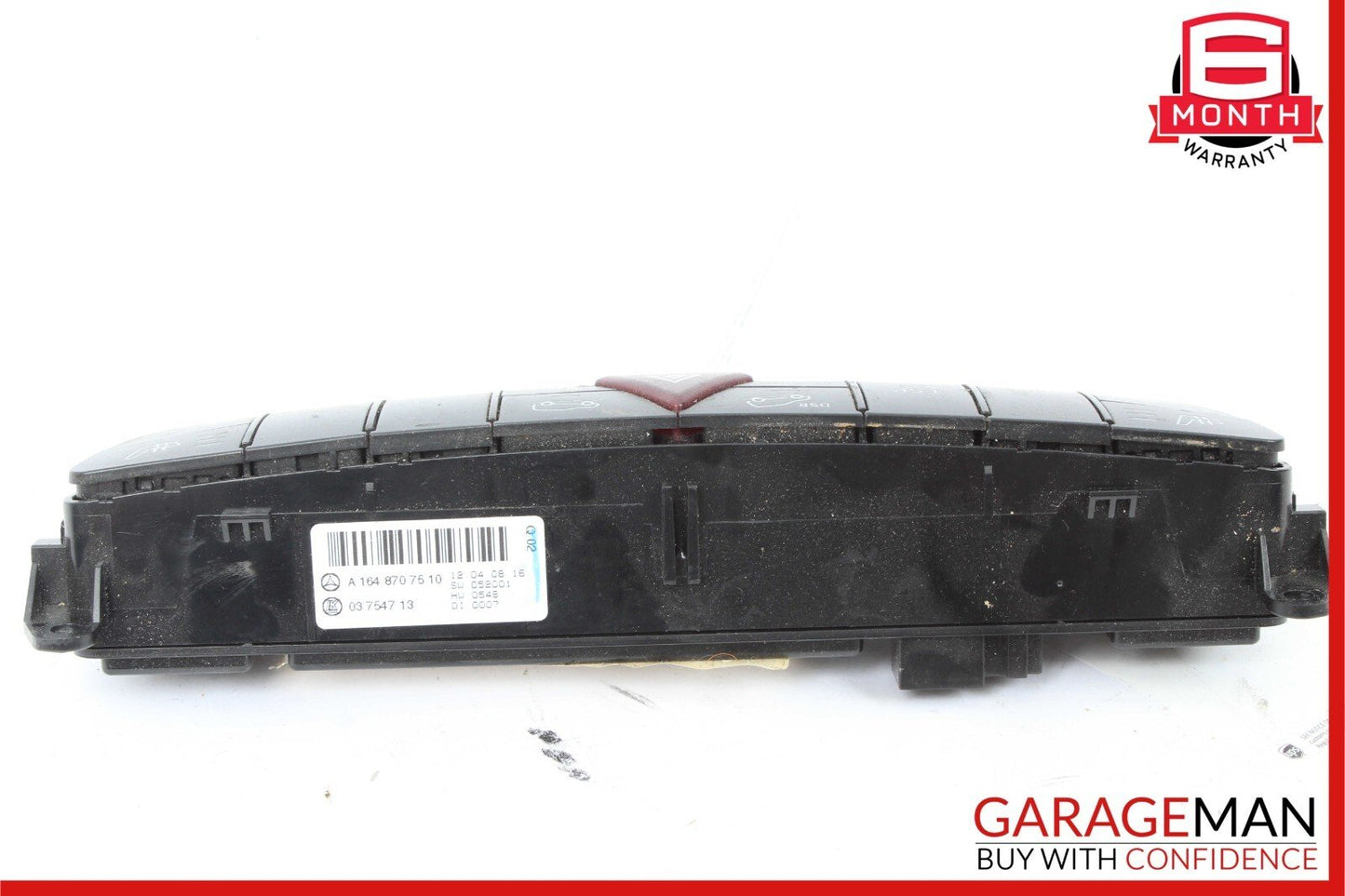 06-12 Mercedes W164 ML550 Center Dash Hazard Light Switch Controller Module OEM