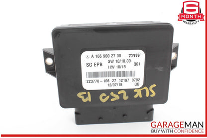 12-20 Mercedes R172 SLK250 SLK350 Hand Parking Brake Control Module Unit OEM