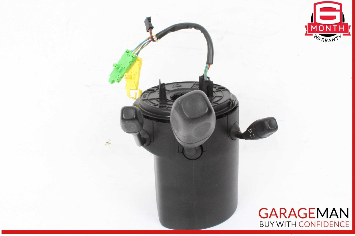 03-08 Mercedes R230 SL500 Steering Column Control Switches Assembly Black OEM