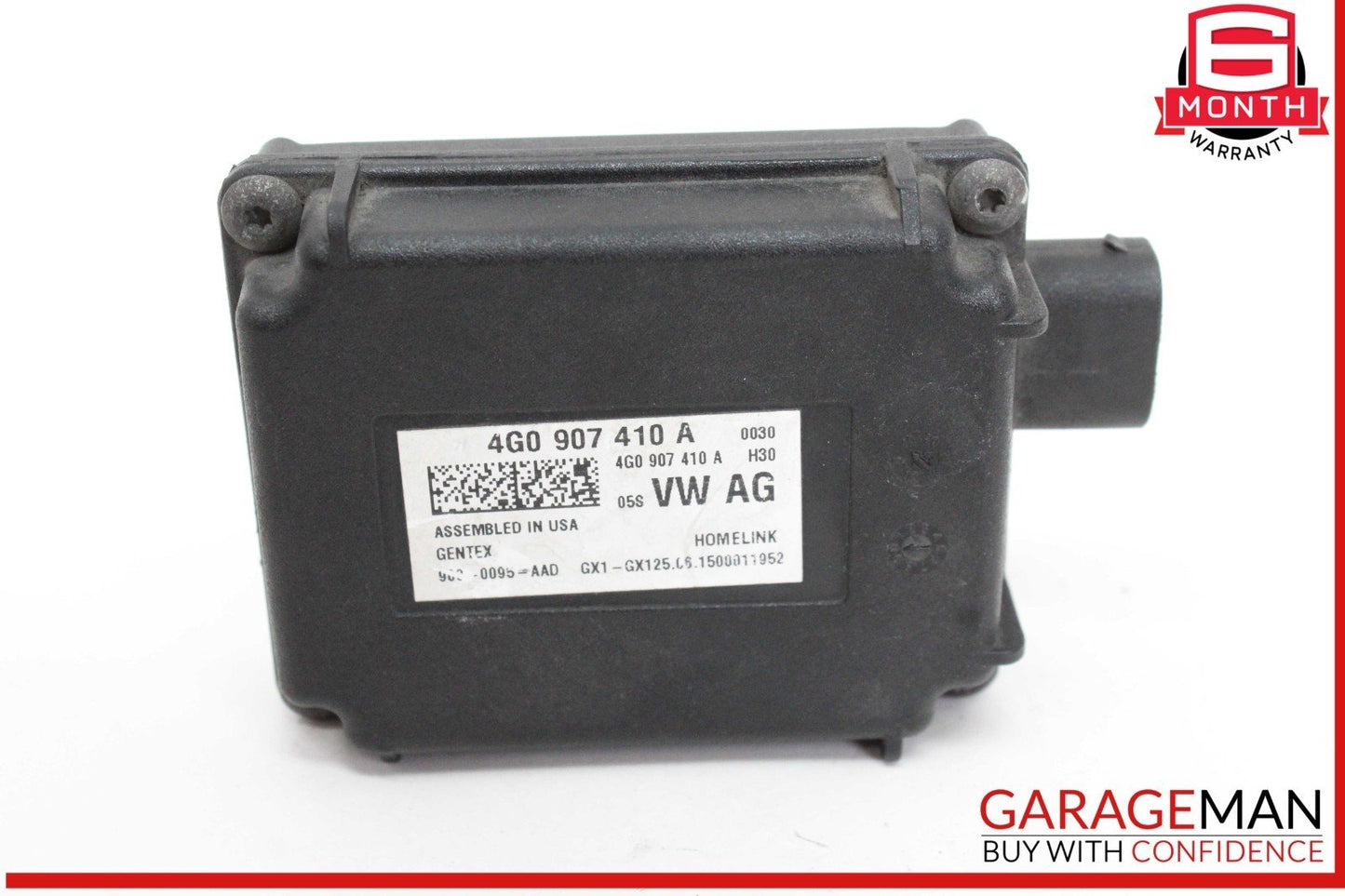 12-18 Audi A8 A4 A6 A7 Garage Door Homelink Control Module Unit 4G0907410A OEM