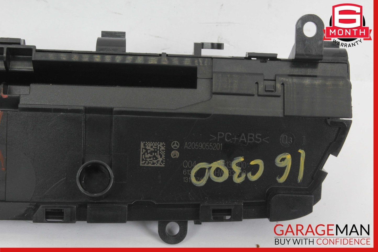 15-19 Mercedes W205 C300 C400 Media Center Dashboard Hazard Control Switch OEM