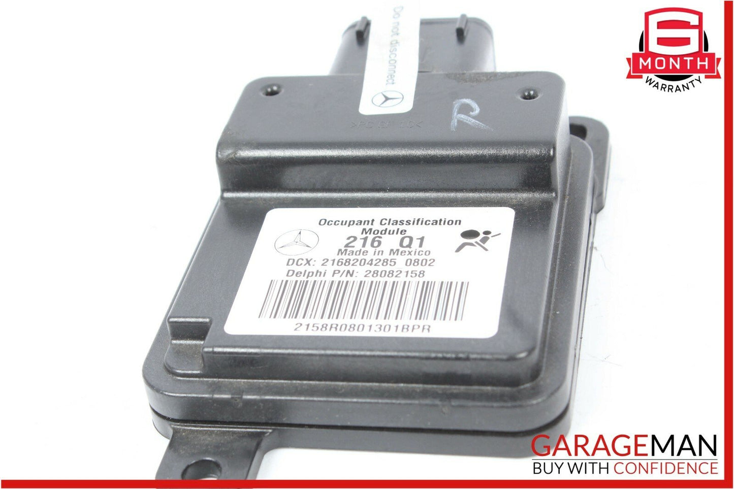 07-10 Mercedes W216 CL550 CL600 Front Right Side Seat Occupancy Module Unit OEM
