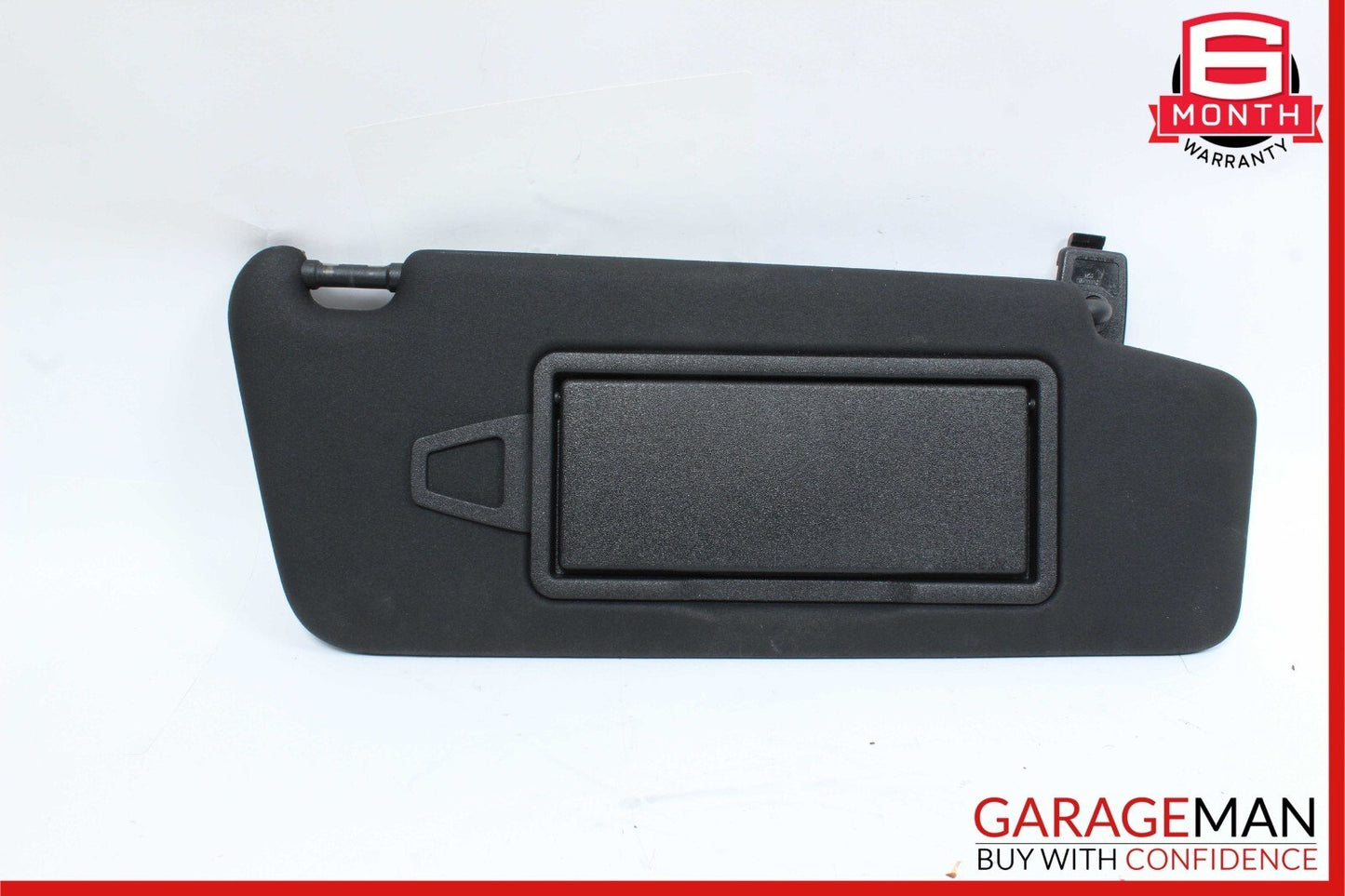08-14 Mercedes W204 C63 AMG Front Right Passenger Sun Visor Sunvisor Shade Black