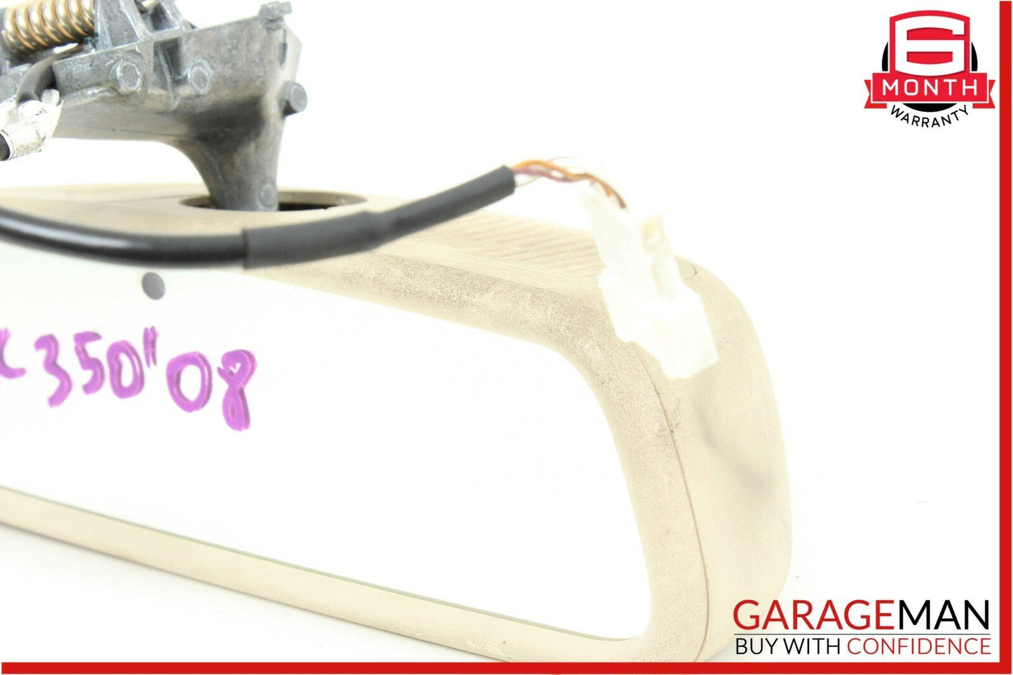 07-09 Mercedes W209 CLK350 CLK550 CLK63 AMG Interior Rear View Mirror Beige OEM
