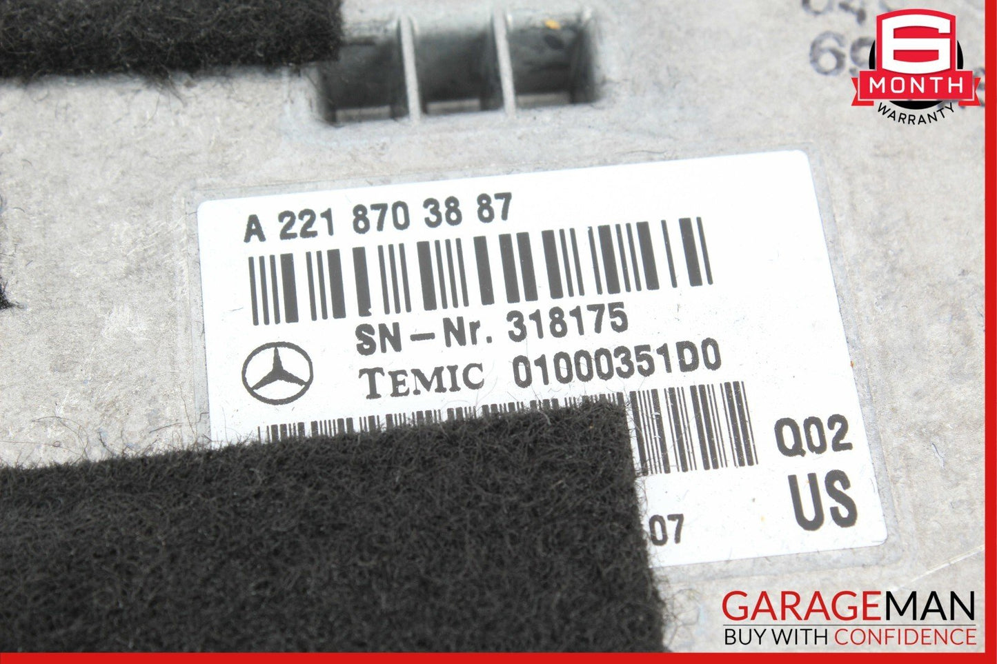 07-14 Mercedes W221 S550 CL550 CL65 Voice Language Communication Control Module