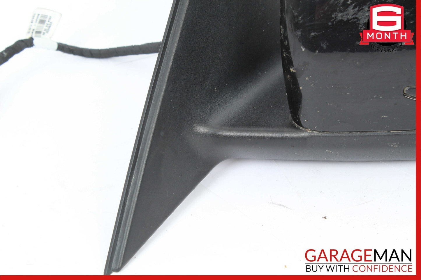 12-14 Mercedes W204 C250 C300 Front Left Side Mirror Rear View Door Black OEM