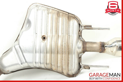 07-09 Mercedes W221 S550 Base Rear Right & Left Exhaust Muffler Mufflers Set OEM