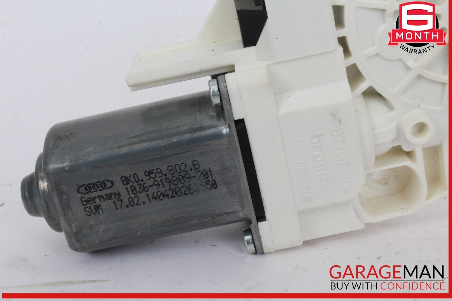 14-17 Audi SQ5 Front Right Passenger Side Window Regulator Motor 8K0959802B OEM