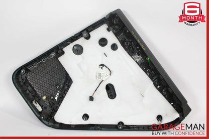 11-18 Porsche Cayenne 958 Rear Left Driver Side Interior Door Panel Assy Black