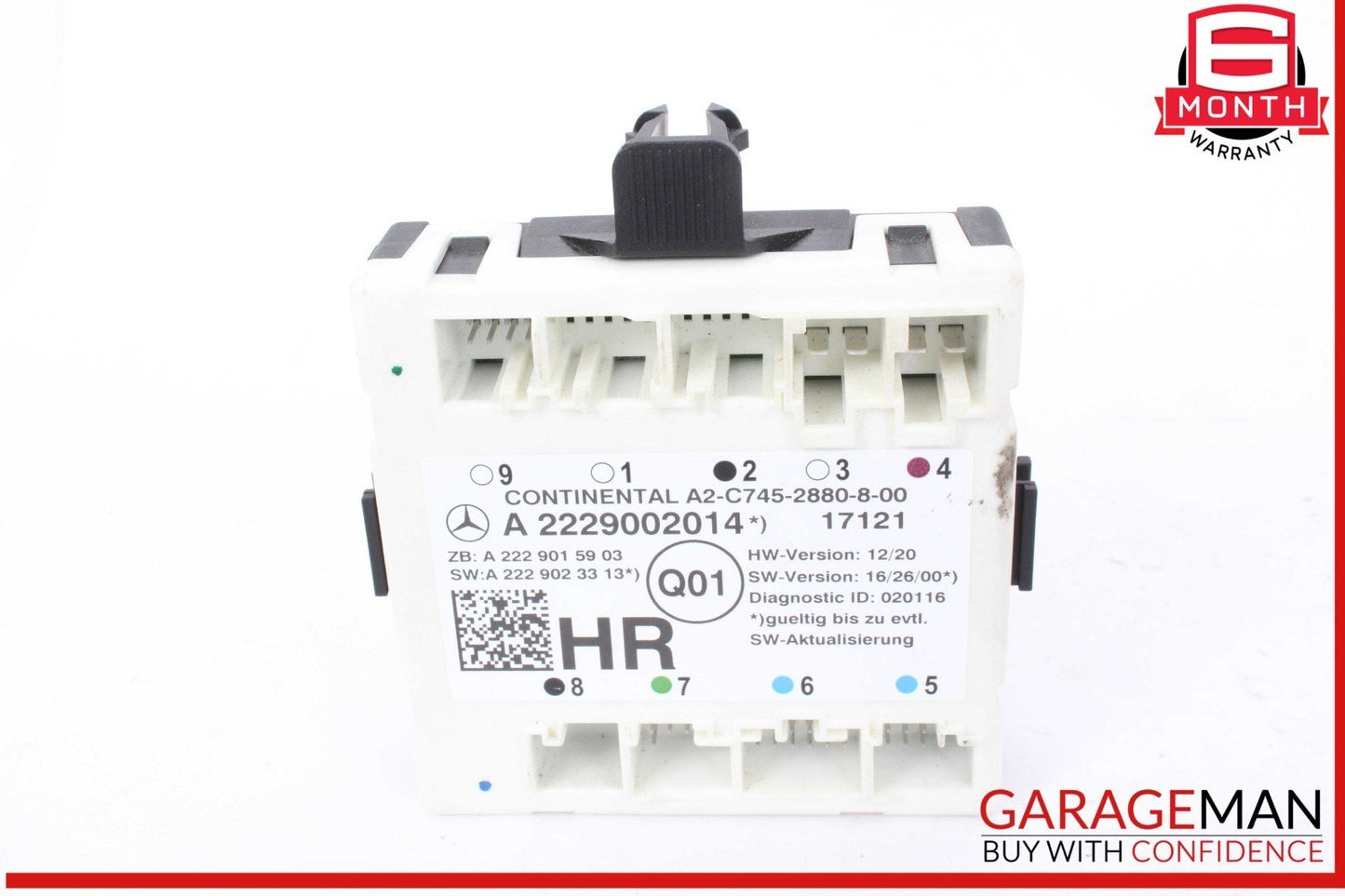 15-20 Mercedes W205 C300 C350e C400 Rear Right Side Door Control Module Unit OEM