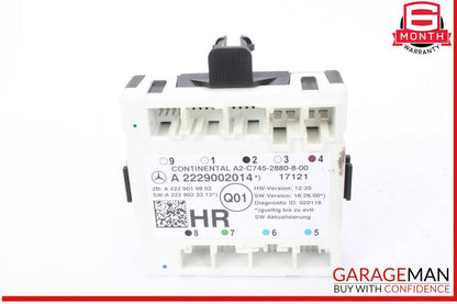 15-20 Mercedes W205 C300 C350e C400 Rear Right Side Door Control Module Unit OEM